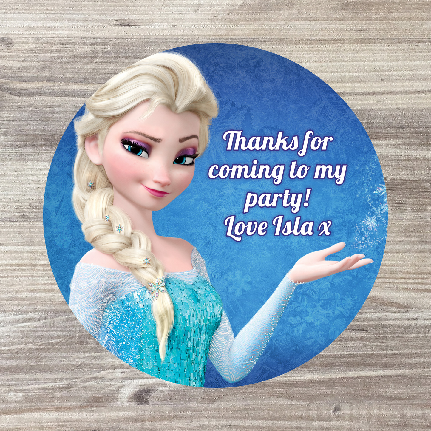 48 x Personalised Birthday Stickers - TV Characters