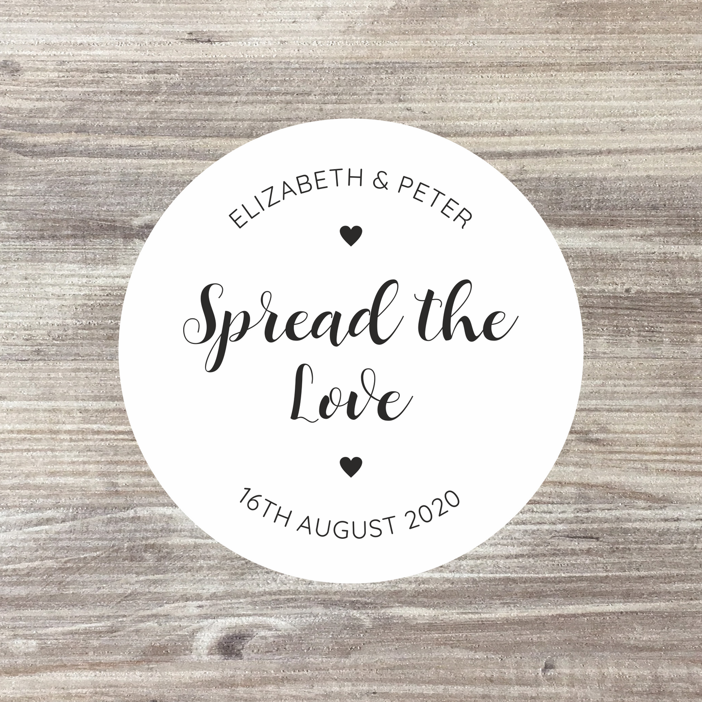 35 x Personalised Wedding Stickers - Special Day