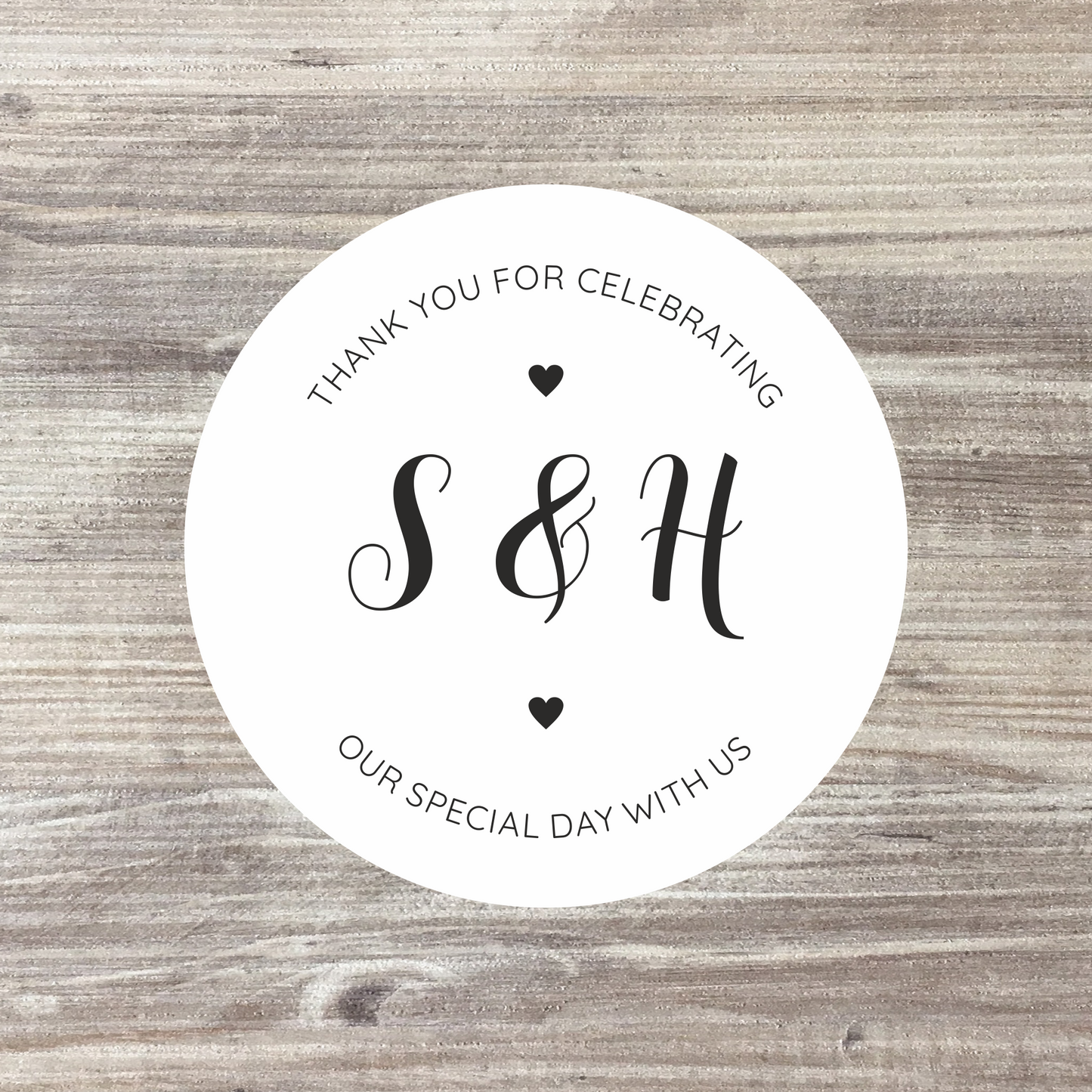 35 x Personalised Wedding Stickers - Special Day